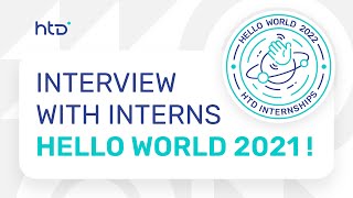 INTERNview - Meet our Interns from Hello World 2021! 💫