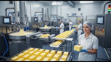 Inside the Butter Factory: How Unsalted Butter Is Mass-Produced Step by Step