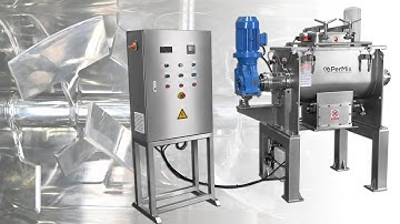 Industrial Mixers and Mixing Equipment - PerMix PFBS 150 - Single Shaft Fluidized Paddle Mixer