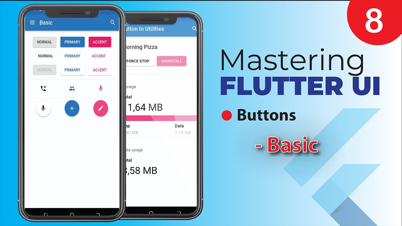 8. Mastering Flutter UI - Buttons - YouTube