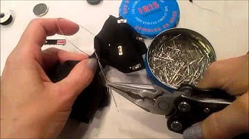 Part 2 - LED sequin Bow tie project