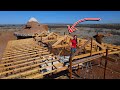 We&#39;re Getting High! The Trusses Complete On Our Pole Barn House