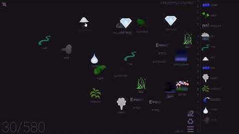 ASMR|  Playing Little Alchemy! (So many tingly trigger words 🤤😴)