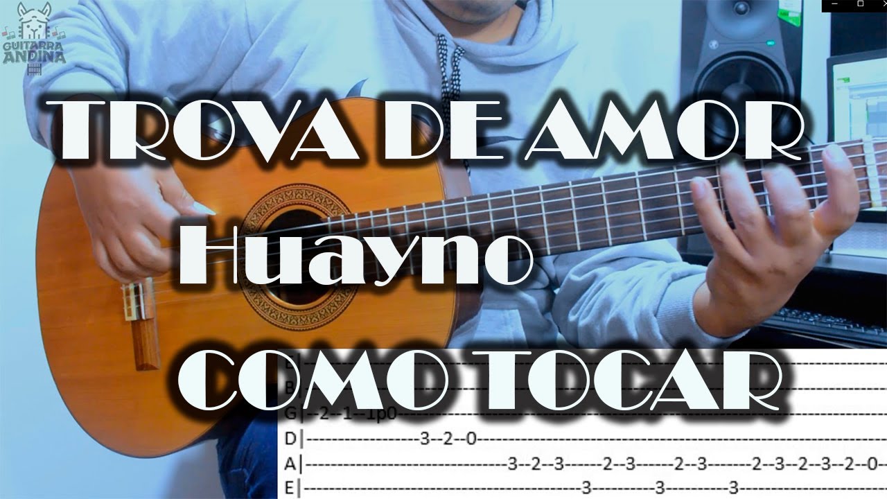TROVA DE AMOR - MANUELCHA PRADO - CURSO DE GUITARRA ANDINA - GUITAR TAB