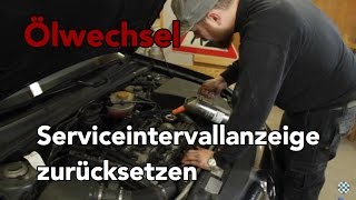 Olwechsel Inspektion Serviceintervallanzeige Zurucksetzen Opel Learning By Viewing Youtube