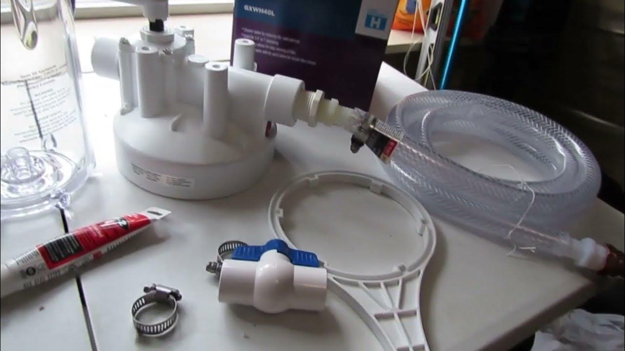 How to install GE GXWH40L best whole house water filtration system