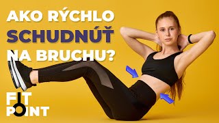 Ako schudnúť na bruchu? Na sklápačky a sed-ľahy zabudnite I GymBeam I FIT POINT