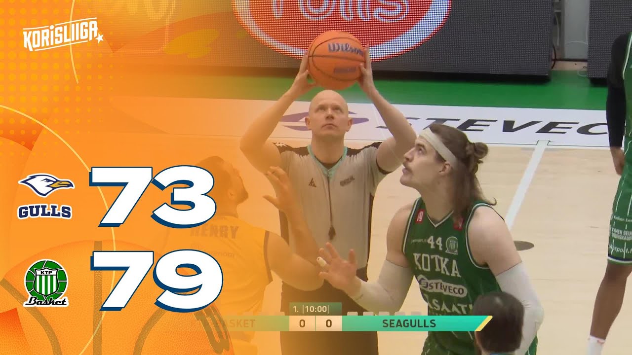 Ktp-Basket vs. Helsinki Seagulls - Game Highlights