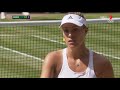 Kerber drop shot