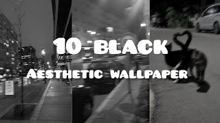10 black aesthetic wallpapers/🖤✨ screenshot 5