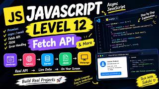 JavaScript Async Await & Fetch API Tutorial in Hindi | JavaScript for Beginners 🚀
