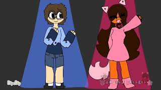 🩷🩵// Anaísa e Lorenzo dançando!// Cube e Iris dançando (REMAKE)