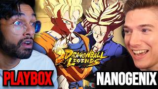 PlayBox vs Nanogenix REMATCH in Dragon Ball LEGENDS
