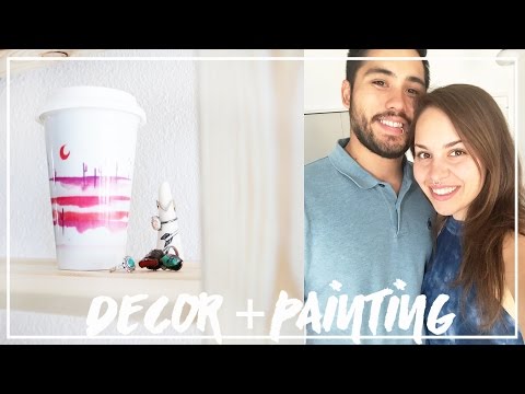 new-home-decor-+-late-night-painting-♥-vlog:-paige-poppe,-artist