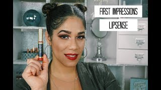 FIRST IMPRESSIONS LIPSENSE / HOW DOES LIPSENSE WORK? | STEP BY STEP APPLICATION | ASHLEY M
