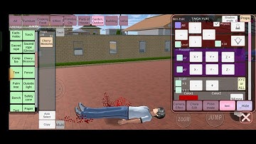 How to make blood in sakura school simulator tutorial #// how to create blood sakura game tutorial