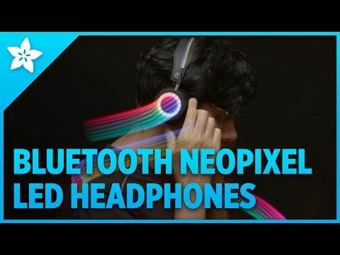 How to make Bluetooth Controlled LED Headphones