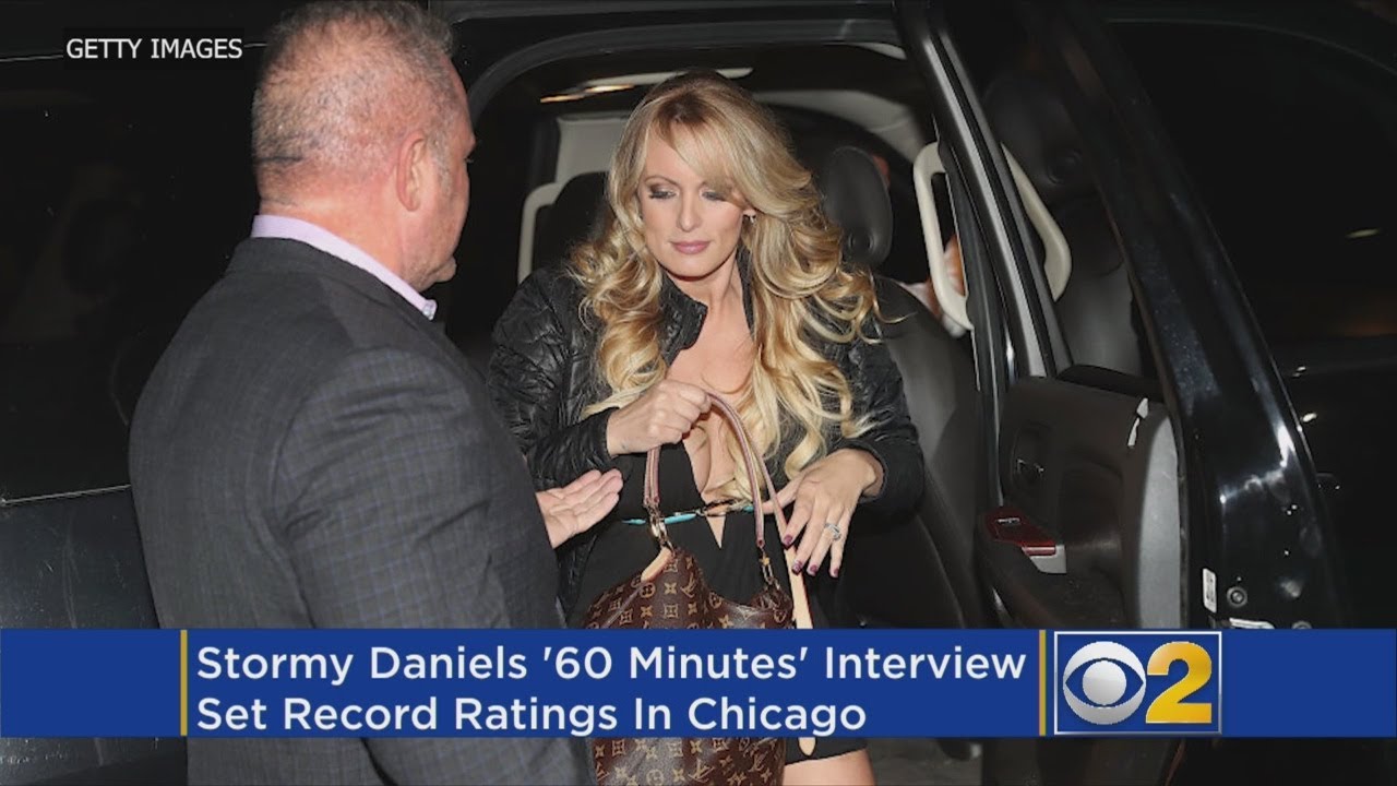 Stormy Daniels helps '60 Minutes' to best ratings in nearly 10 years