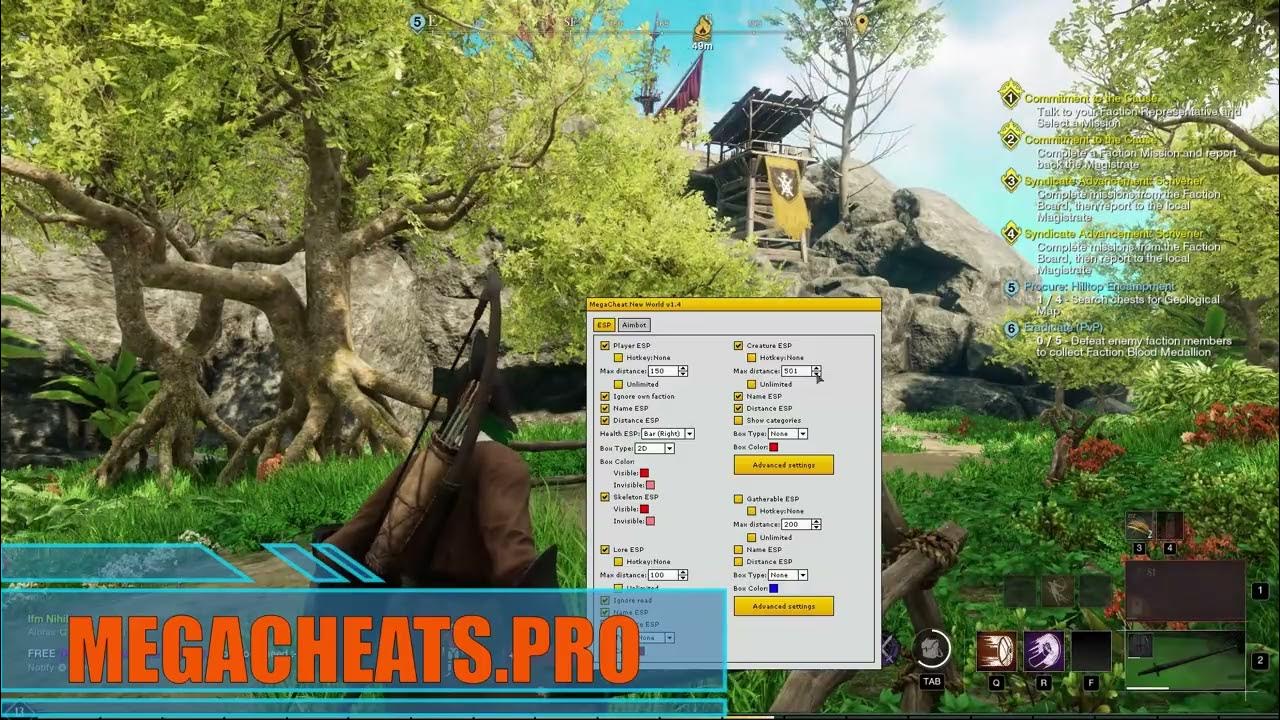 MegaCheats.PRO New World Cheat YouTube
