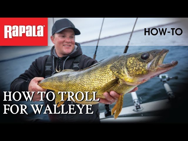 How to Troll for Walleye  Rapala Fishing Tips 