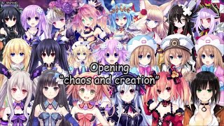NepNep☆Connect: Caos Chanpuru (PSV) - Intro/Opening【chaos and creation】4K/60fps