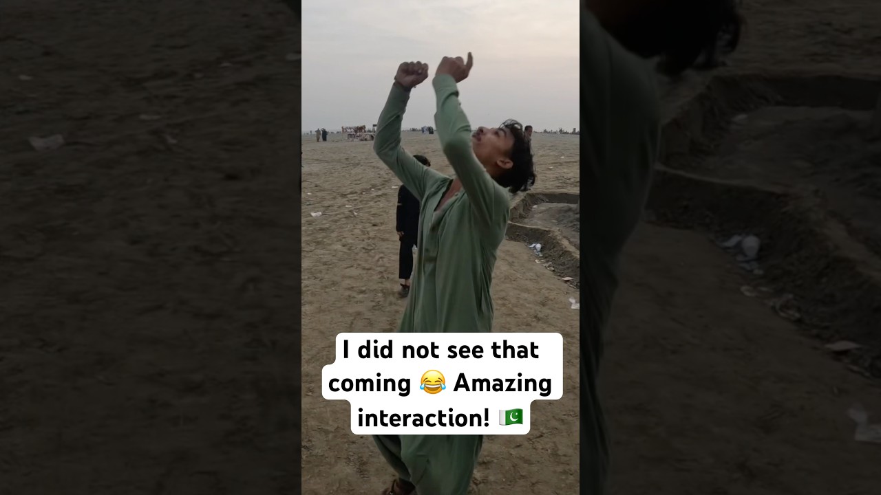 Amazing interaction in Pakistan 🇵🇰 