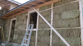 Straw Bale House Walls | Part 2