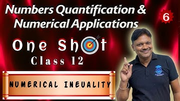 One Shot | Chapter 2 | Numerical Inquality | Applied Mathematics Class 12 | Gaur Classes