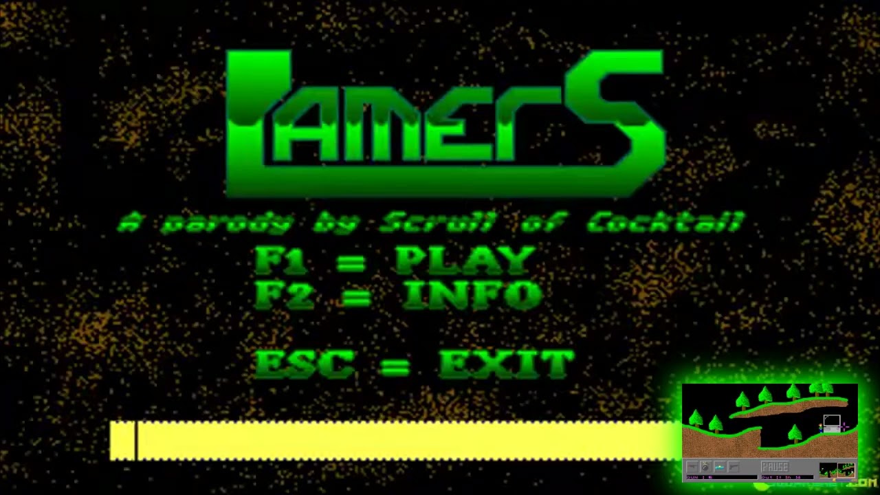 (Filler) Lamers (DOS Game) (Sparta No BGM Remix)