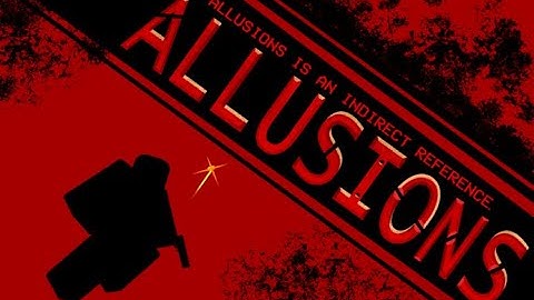 Allusions Literary Video