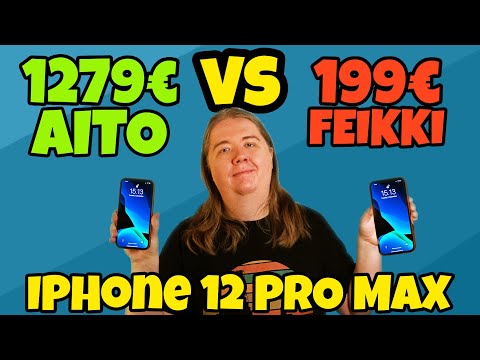 iPhone 12 Pro Max FEIKKI VS AITO!! Kumpi voittaa??