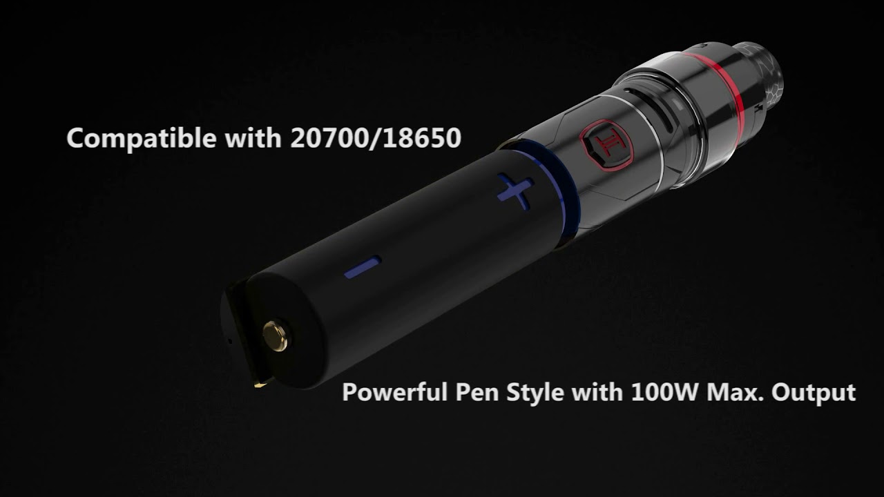 Innokin Plexar 100W Vape Pen With Plex3D New Mesh Coil