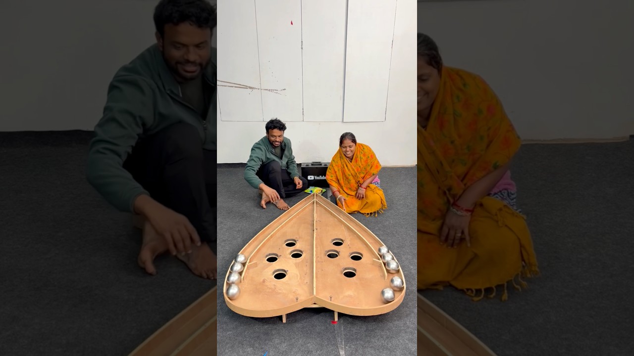 Steel Ball Rolling Challenge With Sister Part 2 