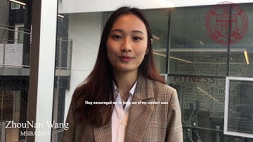 USC MS, Business Analytics Admissions Video 2019 - Zhounan Wang