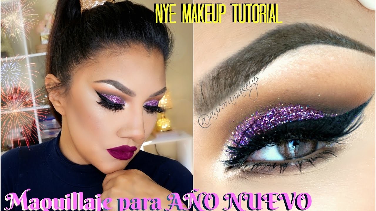 Maquillaje para NOCHE de AÑO NUEVO / New Year's Eve makeup tutorial | auroramakeup