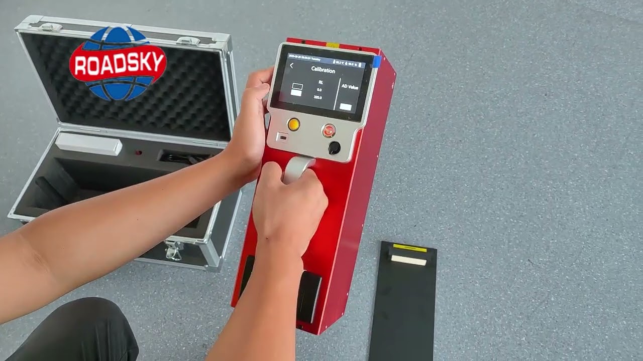 Rainy Night Retroreflectometer for Road Markings - RoadSky