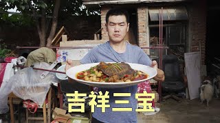 【食味阿远】鸡腰、甲鱼、鹌鹑蛋这个搭配不多见！阿远做道“吉祥三宝”解解馋 | Shi Wei A Yuan