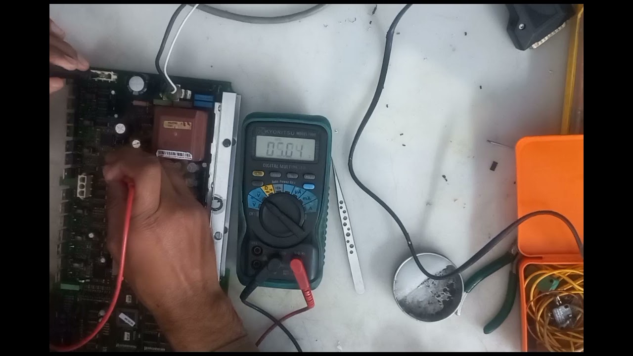 Motherboard fault ic voltage
