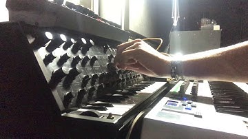 MS-20 synth demo by SØMÄR NÔMAR @ JAZZY SOUND STUDIO