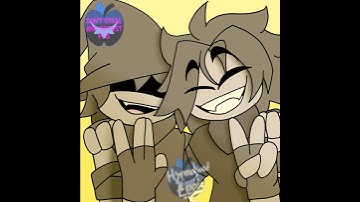 Azure and Twotime ^^ #forsaken #forsakenroblox #fanart #speedpaint #digitalart #artwork #roblox #fyp