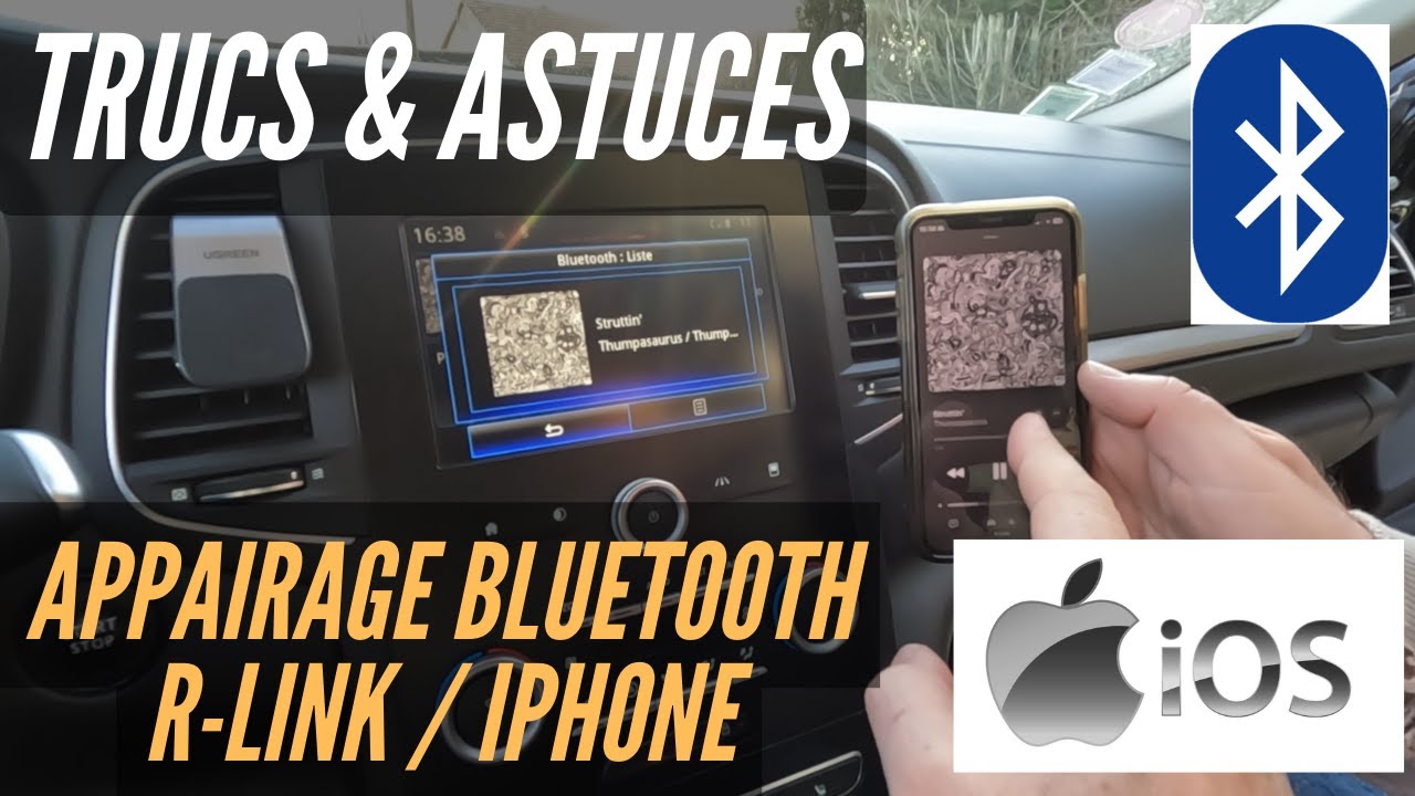 Comment appairer votre iPhone à R-link2 en Bluetooth