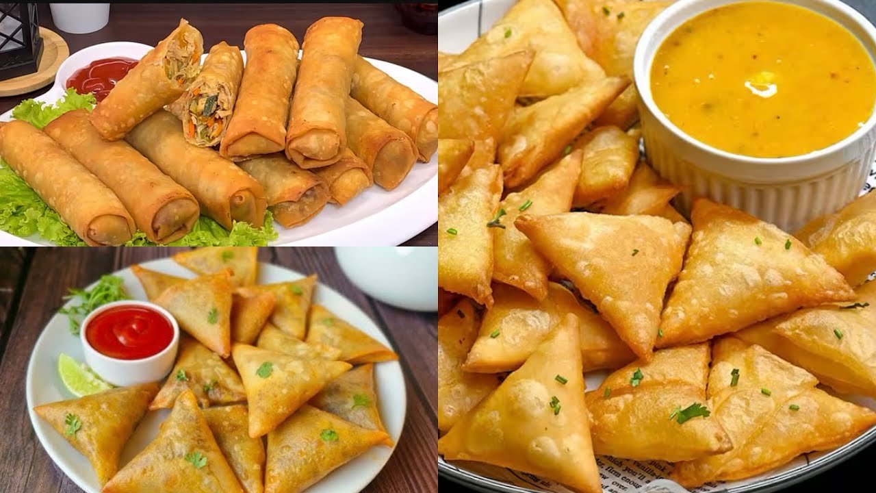 Tui leh awlsam taka Springroll leh Samosa siam dan aw🤗
