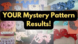 Community Mystery 1885 Pattern Results! |  December 2023 Just Vintage Crochet