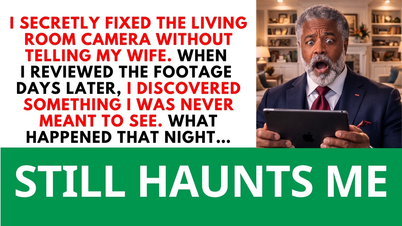 I Fixed The Living Room Camera But Forgot To Tell My Wife—What It Captured Still...Love Dad Stories.