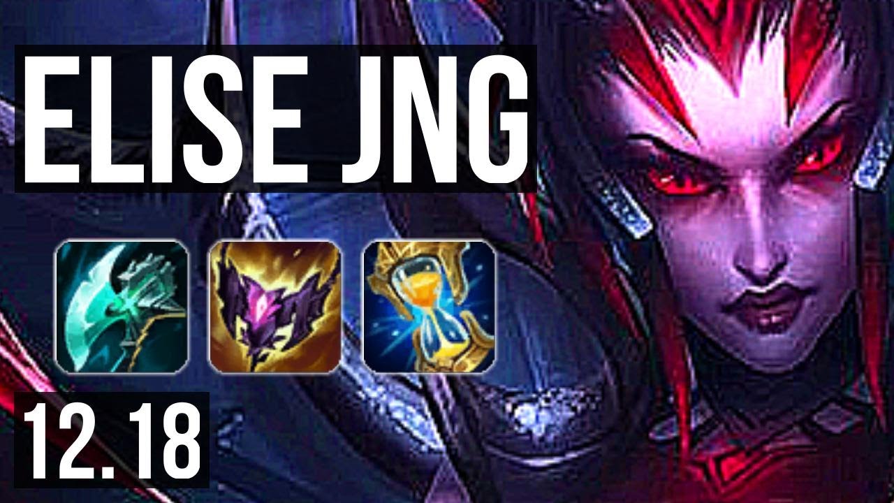 ELISE vs GRAVES (JNG) | 15/1/6, 66% winrate, Legendary | EUW Master | 12.18