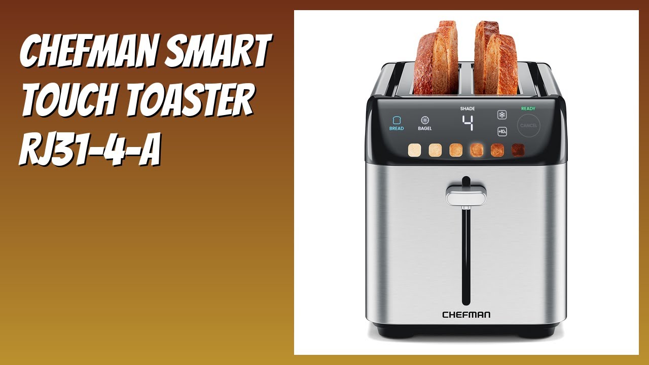 REVIEW (2026): Chefman Smart Touch Toaster RJ31-4-A. Features