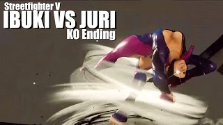 Ibuki Vs Juri Ko Ending