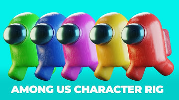 Blender 2.93 - Among Us Character Rig