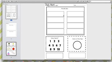 Product Preview -  Level 1 Daily Work