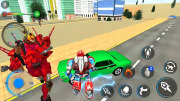 New Scorpion Robot Transforming | Robot shooting games | Amazing Android GamePlay | By Game Crazy